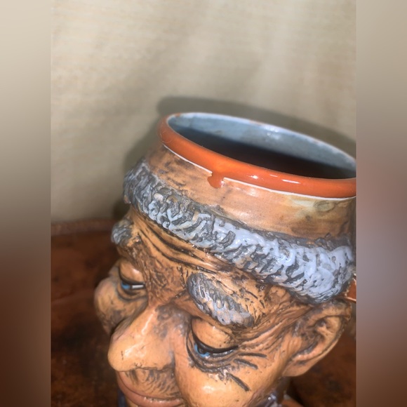 RIP Vietata Mug Stein hand painted Made in Italy Vintage - Picture 3 of 7